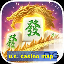 u.s. casino map