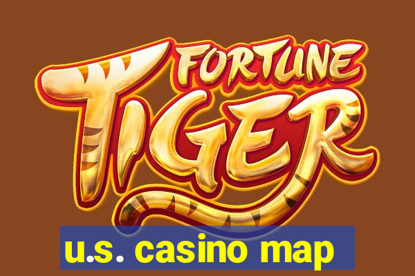 u.s. casino map