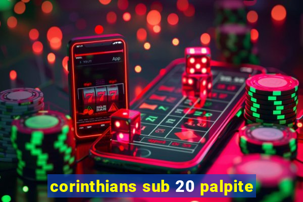 corinthians sub 20 palpite