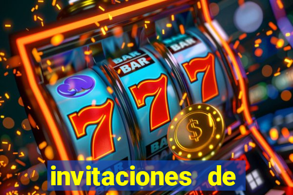 invitaciones de bingo para editar