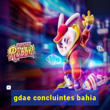 gdae concluintes bahia