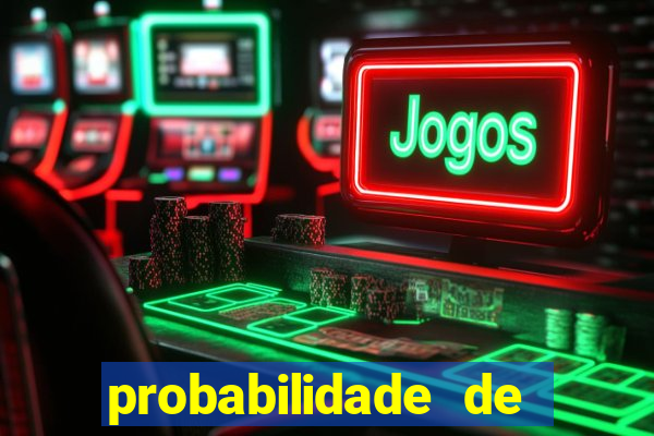 probabilidade de gol em um jogo