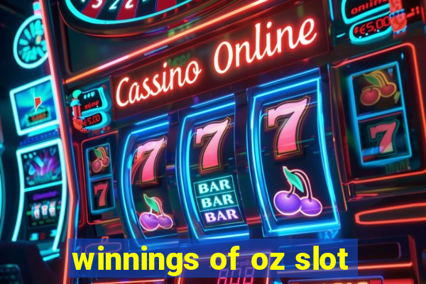 winnings of oz slot