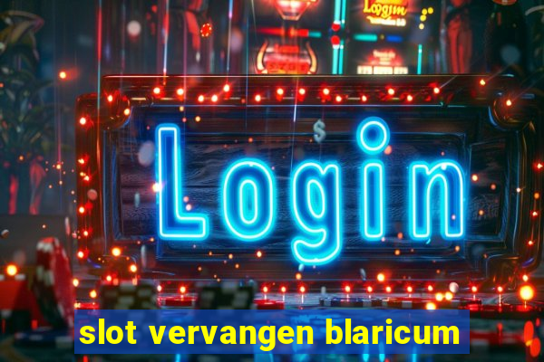 slot vervangen blaricum