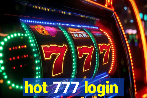 hot 777 login