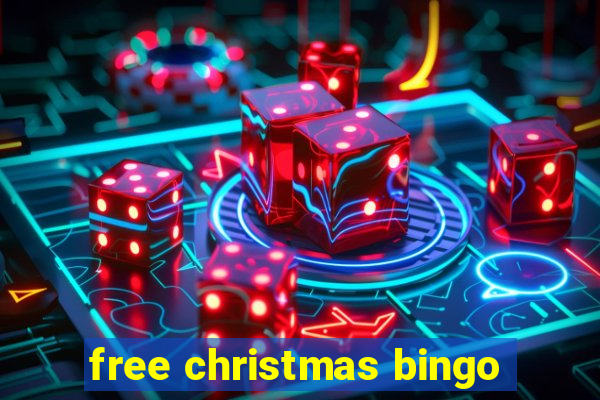 free christmas bingo