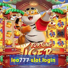 leo777 slot login