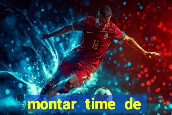 montar time de futebol site