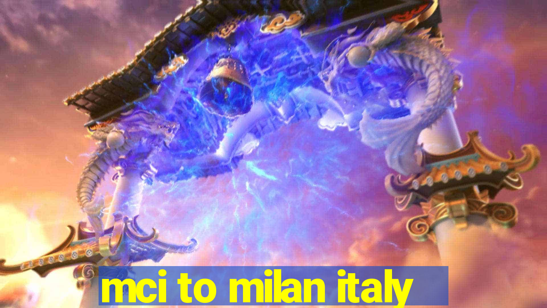 mci to milan italy