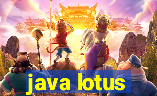 java lotus