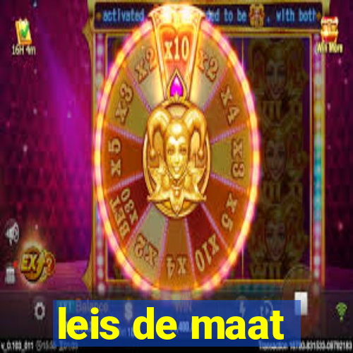 leis de maat