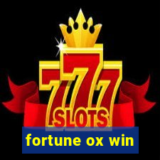 fortune ox win