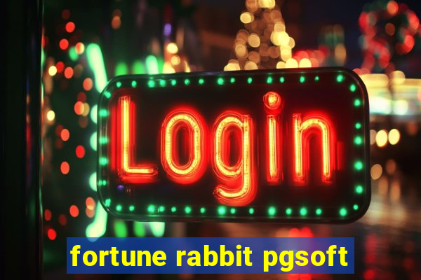 fortune rabbit pgsoft