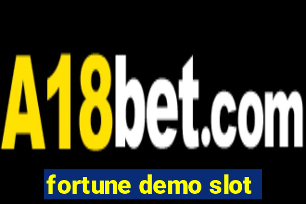 fortune demo slot