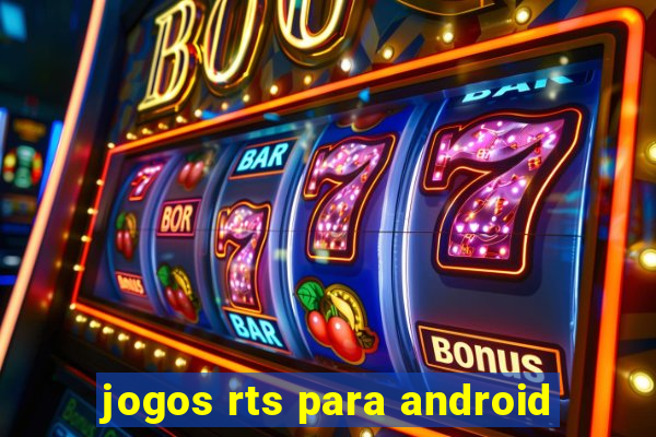 jogos rts para android