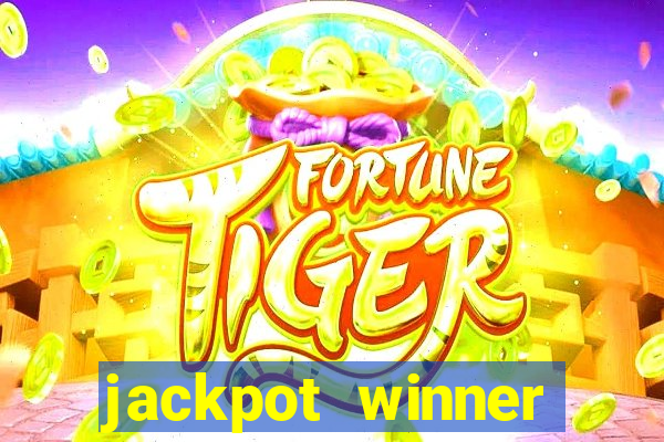 jackpot winner casino slot