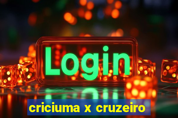 criciuma x cruzeiro