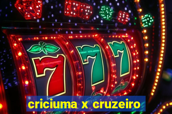 criciuma x cruzeiro