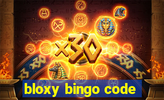 bloxy bingo code