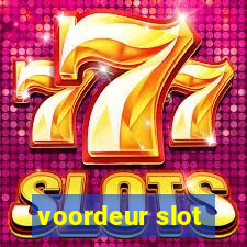 voordeur slot