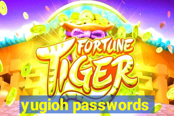 yugioh passwords