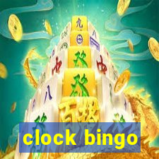 clock bingo