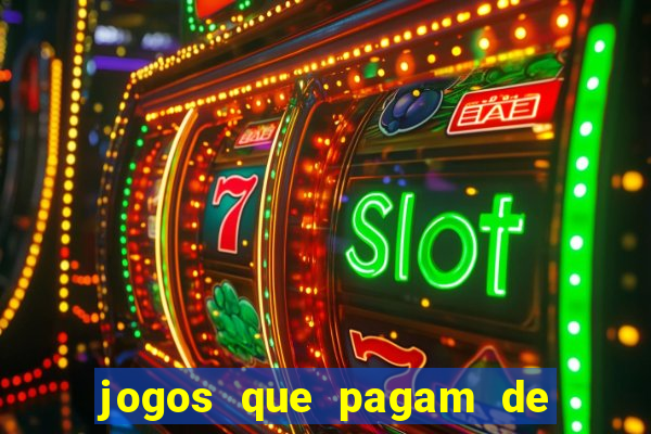 jogos que pagam de verdade sem dep贸sito