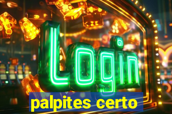 palpites certo