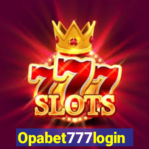 Opabet777login