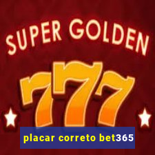 placar correto bet365