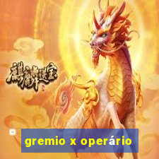 gremio x operário