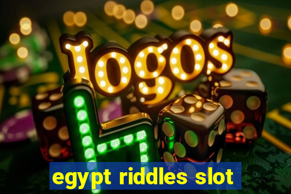 egypt riddles slot