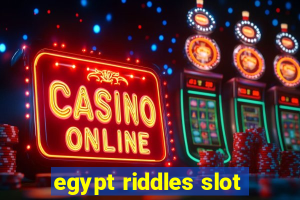 egypt riddles slot