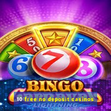 10 free no deposit casinos