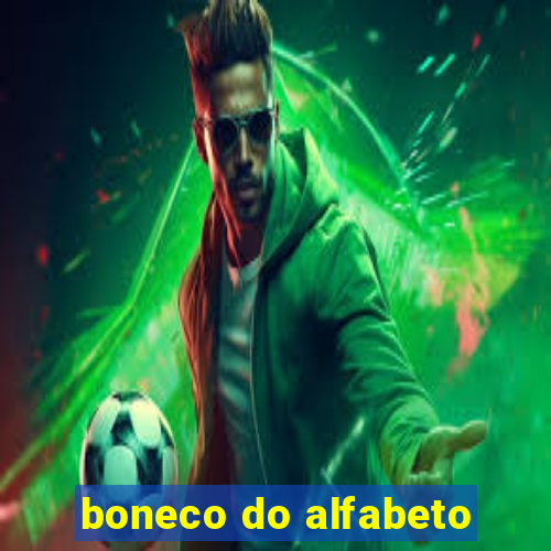 boneco do alfabeto