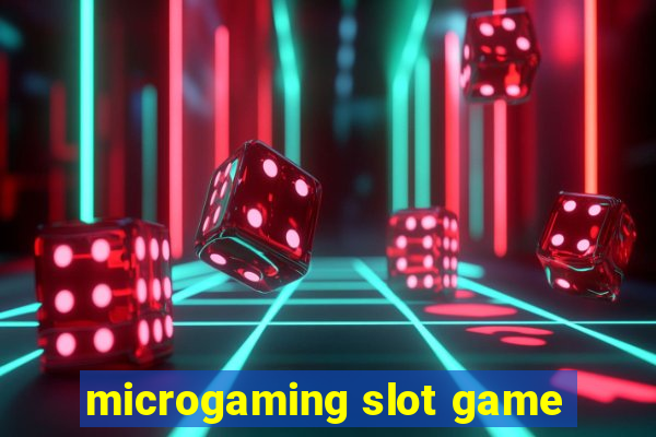 microgaming slot game