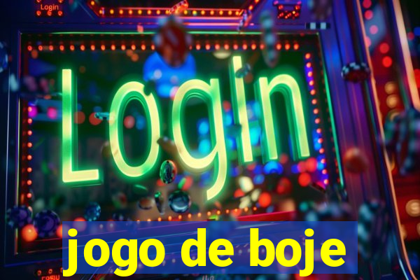 jogo de boje