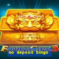 no deposit bingo win real money