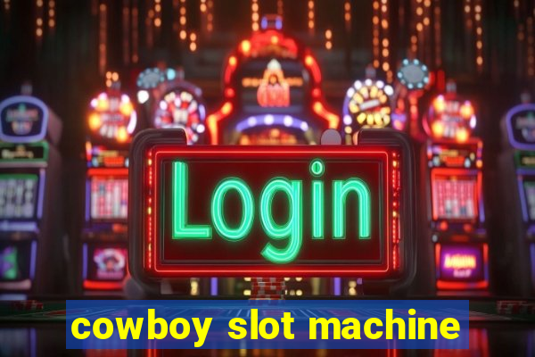 cowboy slot machine