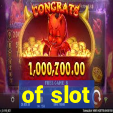 of slot