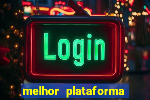 melhor plataforma pra jogar fortune tiger