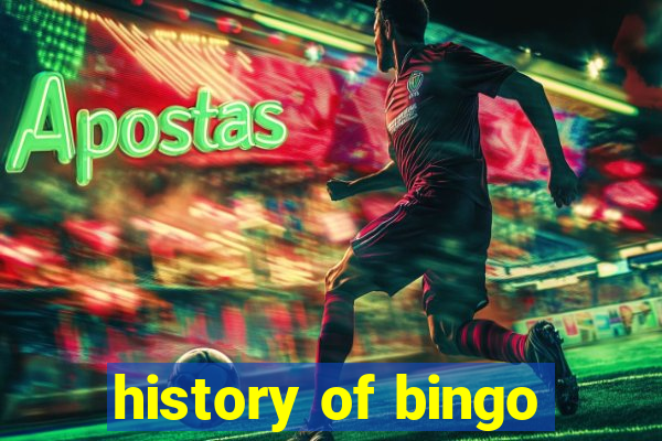 history of bingo