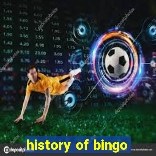 history of bingo