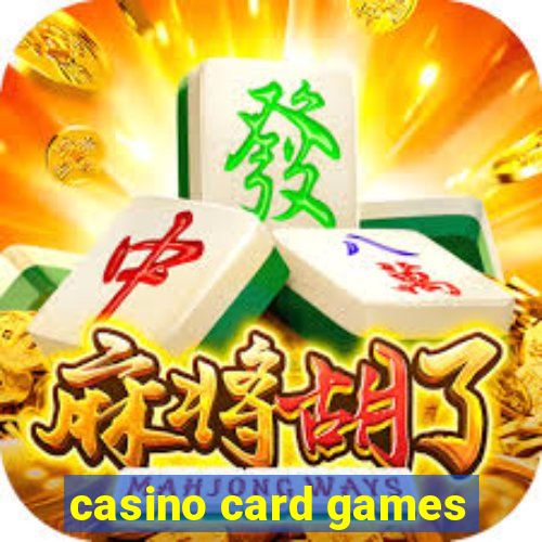 casino card games