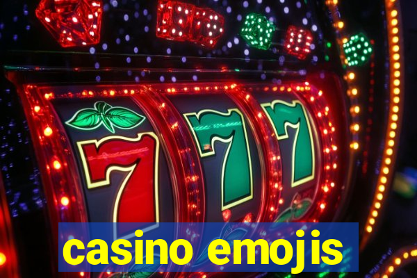 casino emojis