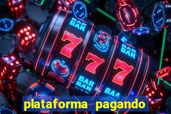 plataforma pagando no cadastro slots