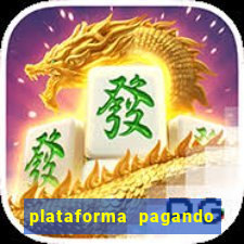 plataforma pagando no cadastro slots