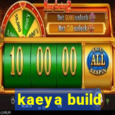 kaeya build