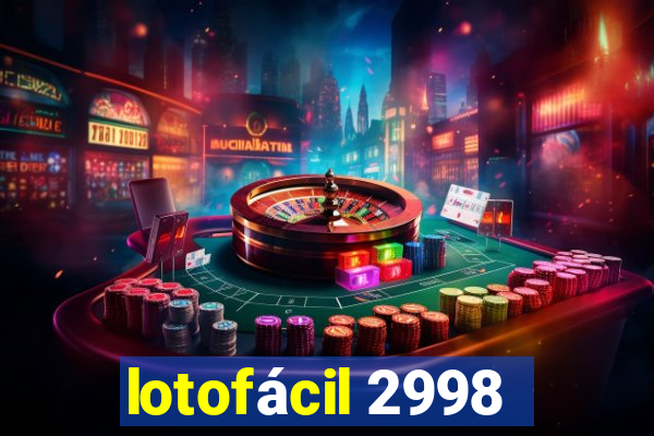 lotofácil 2998