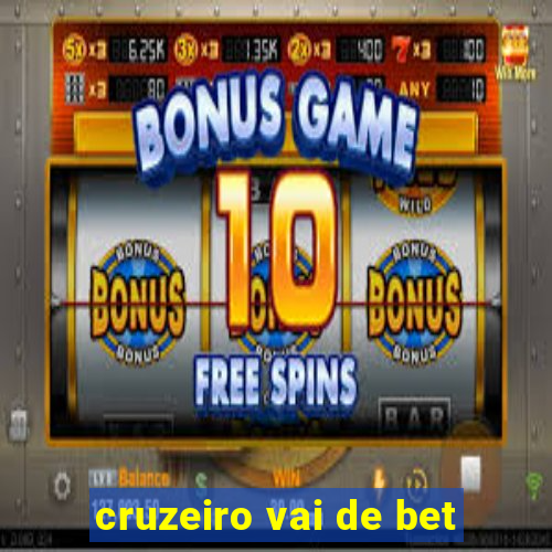 cruzeiro vai de bet